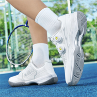 Chaussures de sport professionnelles pour badminton, tennis, pickleball, avec fermoir pivotant, vente en gros d'usine, chaussures d'entraînement unisexes de haute qualité