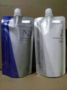 Crema Lisciante per Capelli N1 da 2*400ml di Alta Qualità, Molto Venduta, per Capelli Sensibilizzati, Trattamento Permanente di Lisciatura - Product Image 2