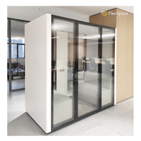 Flexspace 2026 Nouvelle Mini Cabine Acoustique Insonorisée pour Bureau, Espace Privé, Réunion, Cabine Téléphonique, Pod de Travail