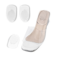 Coussinets de chaussures en gel de silicone auto-adhésifs, anti-usure, doux et de haute qualité, absorbant les chocs