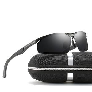 Style sportif cyclisme en plein air haute qualité étranger magnétique coloré lunettes femmes et hommes aluminium magnésium lunettes de soleil polarisées - Product Image 1