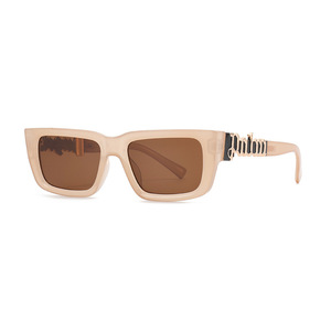 2024 New Arrival Trendy Fashion <b>Sunglasses</b> Brand Designer Square Frame Logo <b>Sunglasses</b> - Product Image 4