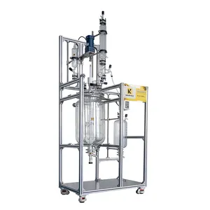 ASK AGR10UV 5 10 20 30 50 100 L druckverkleidungsgefäß-glasreaktor für Baffeln-Prozess Biomasse-Recycling Kristallisierung