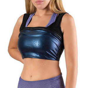 Vendita calda da donna Hot Thermo Body Shaper T-Shirt <span class=keywords><strong>dimagrante</strong></span> <span class=keywords><strong>tuta</strong></span> allenamento sudare <span class=keywords><strong>tuta</strong></span> <span class=keywords><strong>Sauna</strong></span> - Product Image 6