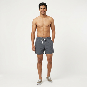 18 Colors Solid Plain <b>Men</b> Swim <b>Trunks</b> Quick Dry Outdoor Beach Shorts Board Shorts Swimwear <b>for</b> MenDDP shipping - Product Image 1