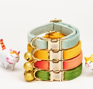 Katzen halsband Weißer Hanf Katzen halsbänder Breakaway mit Sicherheits schnalle Katzen halsband für Katzen und Hunde Verstellbares Haustier zubehör Zubehör - Product Image 3