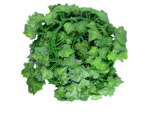 Artificial Vine Green Plant Decoration Cover Strip <strong>Grape</strong> Leaf Ivy Hedge Plastic UV Resistant Landscaper - Product Image 3