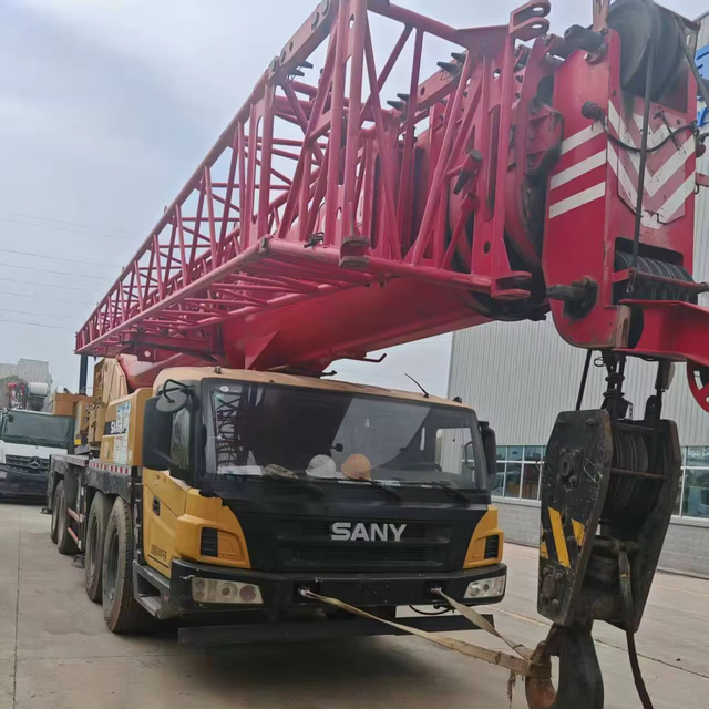 Used SANY 800TON Construction Crane with Gearbox Engine Motor & Pump-2001-4000 Hours