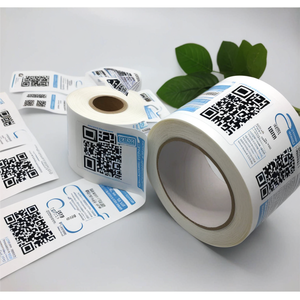 Chất lượng cao Vinyl mã <span class=keywords><strong>QR</strong></span> dính Nhãn dán nhãn cho bao bì cao cấp - Product Image 4