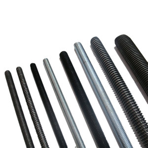Barres filetées DIN975 Grade 4.8/8.8 <span class=keywords><strong>M6</strong></span>-M48 galvanisées <span class=keywords><strong>1m</strong></span> 2m 3m Barres filetées de fixation Fabrication sur mesure de barres filetées - Product Image 1