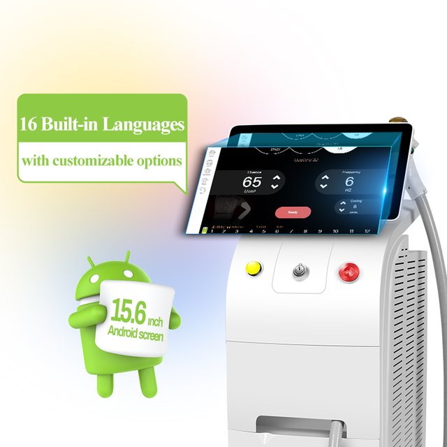 No 2 Most Popular VCA Permanent Hair Removal Treatment DF Ice Diode Laser Machine Top Beauty Equipment for Hair Removal