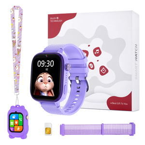 Montre connectée pour enfants avec carte SIM 4G T49 1,83 pouce 1+8G Appel vidéo GPS+WIFI+LBS <span class=keywords><strong>Podomètre</strong></span> Montre connectée pour enfants Android 4G Coffret cadeau 2026 - Product Image 1