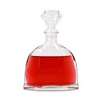 Carafe à vin en verre facetté créative pour les boissons ou les liquides
