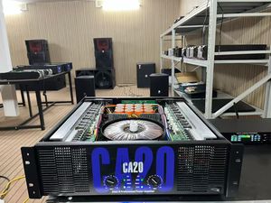 CA20 3U High power class AB 1300W 2-channel professional audio power amplifier for sound system performance venue - Product Image 1