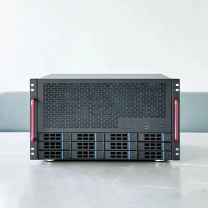 هيكل خادم JMCD 12S4 بـ 12 فتحة SAS SATA NAS مع لوحة خلفية <span class=keywords><strong>ATX</strong></span> 12 جيجابت قابلة للتبديل الساخن و3 فتحات SFF-8643 و8 فتحات PCIe كاملة الارتفاع - Product Image 5