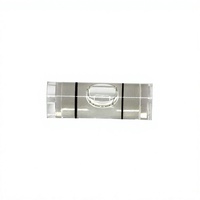 Cylindre en verre avec jauge de niveau 9x25mm pour accessoires de nivellement de cadre et de support