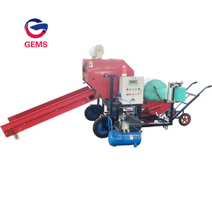 Mini hay bundler Baller hay bao bì cỏ Silage máy đóng gói căng phim Gói máy nhỏ thức ăn gia súc Baler thức ăn gia súc Baler - Product Image 1