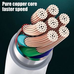 Chargeur rapide universel 120W 10A PD double type-C type-C câble de charge super rapide en cuivre pur données à haute vitesse téléphone portable - Product Image 4