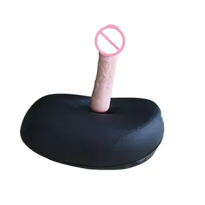 Sexo dildo assento de bicicleta com vibrador vibratório que move para cima e para baixo sexo brinquedo engraçado erótico para as mulheres assento vibrador almofada