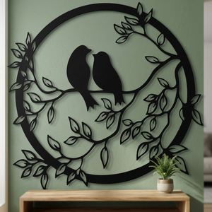 Arte Mural de Estilo Art Deco, Material de Hierro, Forma Redonda, Tema Moderno, Origen Indio, Multiusos - Product Image 3