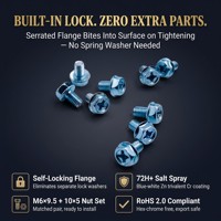 Vis autotaraudeuses hexagonales à bride en acier au carbone M3 M4 M5 M6 M8, zinguées bleues, pour usage industriel – Vente en gros sur mesure