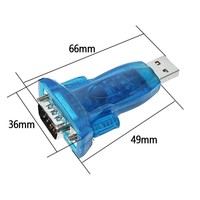 Módulo de Puerto Serie USB a TTL RS232, Pin DB9, Controlador FT232 PL2303 Compatible con CH340