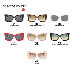 High Quality Personalized Large <b>Frame</b> Sunglasses Outdoor Sun Protection Fashionable Sunglasses Uv Protection - Product Image 4