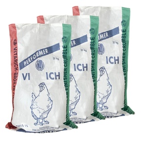 50kg couleur chaîne plaine sucre alimentation enduit polypropylène emballage blanc PP sac tissé - Product Image 1