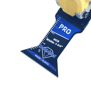 Hoja de sierra oscilante de acero al carbono de alta resistencia de 1 3/4 pulgadas OEM para corte rápido de madera en multiherramienta - Product Image 1