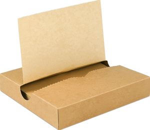 Caja de Regalo Plegable de Papel Kraft Ecológico Personalizada con Asa para Sándwiches, Panadería, Comida para Llevar, Empaque de Alimentos al por Menor - Product Image 1