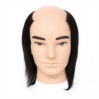 Têtes de mannequin chauves en gros pour usine, têtes d'entraînement de coiffure pour hommes, têtes d'entraînement pour implantation capillaire