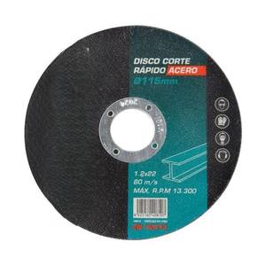 Disco - disco da taglio per acciaio e acciaio inossidabile, diametro 115 mm, spessore 1,2 mm, ideale per lavori di affilatura e taglio preciso. - Product Image 1