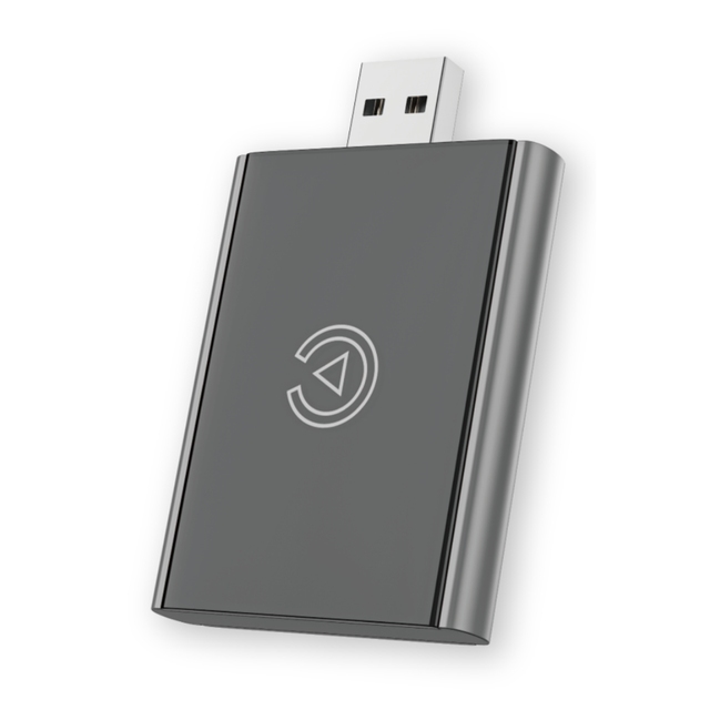 Dongle Adapter 2-in-1 USB Type-c WiFi 6 BT 5.4 Convert Wired to Wireless CarPlay Android Auto