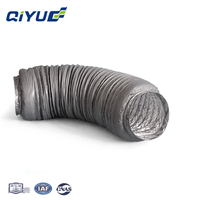 Tuyaux flexibles insonorisés et conduits de ventilation pour systèmes d'air frais, ventilateurs d'extraction et tuyaux anti-bruit en feuille d'aluminium