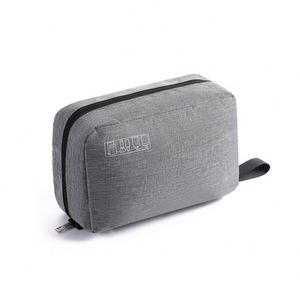 Travel Toiletry Bag Polyester Large Capacity Waterproof Portable Cosmetic Bag Custom Logo for <b>Men</b> Women Outdoor Business Trip - Product Image 1