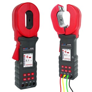 Testeur de résistance du sol et de la terre ETCR2300 ETCR2300B, pince de mesure 200kΩ-9999kΩ, multimètre tension/courant 600V 20A - Product Image 1