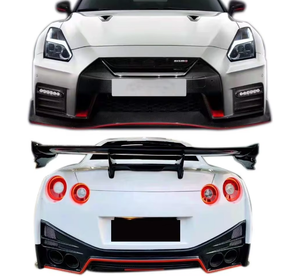 ชุดแต่งตัวถังรถยนต์ กระจังหน้า สำหรับ Nissan <span class=keywords><strong>GTR35</strong></span> <span class=keywords><strong>Nismo</strong></span> ปี 2007-2016 วัสดุ PP และคาร์บอนไฟเบอร์ ขายดี - Product Image 6