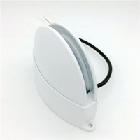 Lámparas de Pared Semicirculares, Focos Cálidos Blancos para Ventana, Lámpara de Pared para Entrada de Hotel, Pasillo, Balcón, de Aluminio, Impermeable