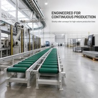 Ligne de production de convoyeurs à rouleaux industriels pour l'usine d'assemblage d'ordinateurs, manutention et emballage de produits