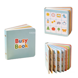 Livre d'activités éducatives pour enfants, cartes flash en papier, reconnaissance des lettres et des mots, puzzle, livre silencieux pour l'apprentissage des couleurs, jouet très vendu - Product Image 3