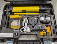 Niveau laser 16 lignes, étanche IP54, double batterie au lithium, luminosité réglable, mode impulsion extérieur, outil de mesure et de traçage