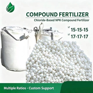 Fertilizante Compuesto NPK a Base de Cloro, de Liberación Controlada, Granular, 99% de Pureza, para Vegetales - Product Image 1