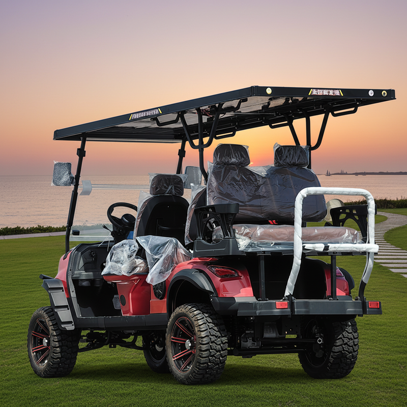 Electric 6 Seater Golf Cart Utility