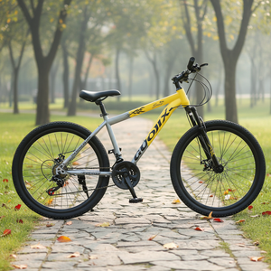 Bicicleta MTBGO de <span class=keywords><strong>26</strong></span> Pulgadas y 21 Velocidades, Nuevo Diseño, Cuadro de Aleación de Aluminio, Frenos de Disco, Bicicleta de Montaña para Adultos Unisex - Product Image 3