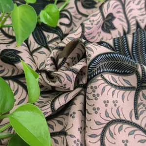 Custom Design Soft Floral Digital Print Fabric | Wholesale For Garments