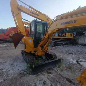 เครื่องจักรวิศวกรรมมือสองรถขุด Komatsu 3.5ตัน pc35mr ที่ใช้เครื่องขุด Komatsu pc35 56 70ขนาดเล็ก - Product Image 1