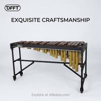 Foldable Frame Marimba 3.5 Octave Professional Padauk Wood Percussion Instrument