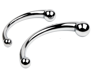 Self-Pleasure <strong>Anal</strong> Sex Toy Zinc Alloy Double Head <strong>Anal</strong> Plug - Product Image 1