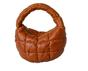 Bolso Tote Casual de Nylon Acolchado Ligero con Logotipo Personalizado, Venta al por Mayor, Gran Capacidad, para Mujer, con Cierre de Cremallera, Diseño Arrugado, 2024 - Product Image 3