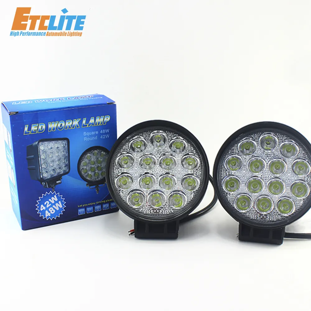 Etclite High Power Super Helle Led Licht Marine Boot 4X4 Stoßstange Lkw Offroad 7 "9" Zoll Led Arbeit licht